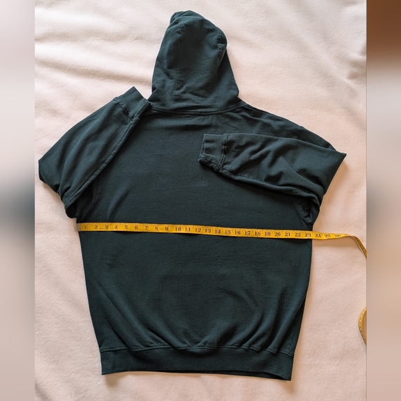 Led Zeppelin Unisex Green Hoodie Size L - Picture 13 of 14